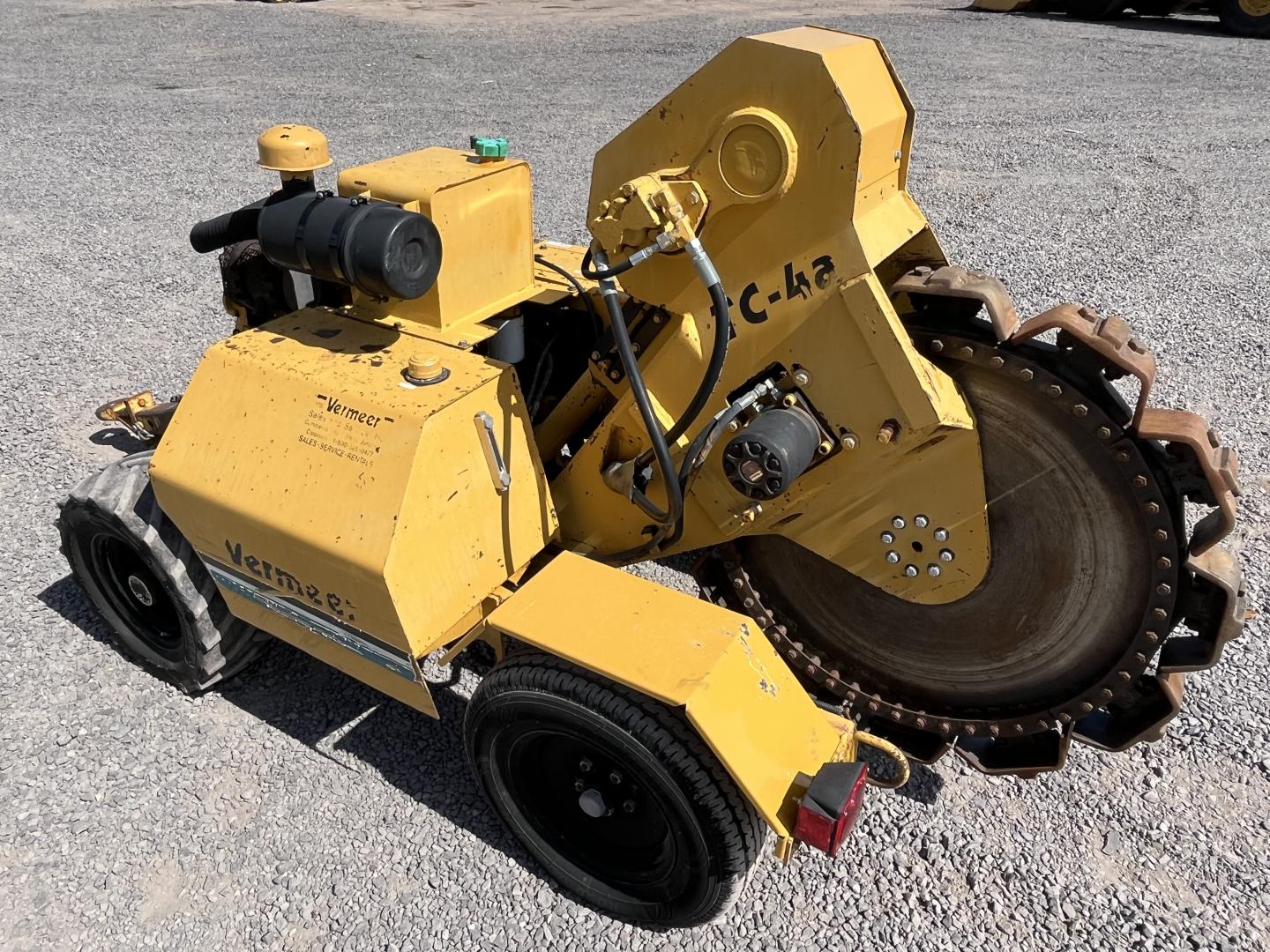 VERMEER TC4A  HYDROSTATIC TRENCH COMPACTOR 